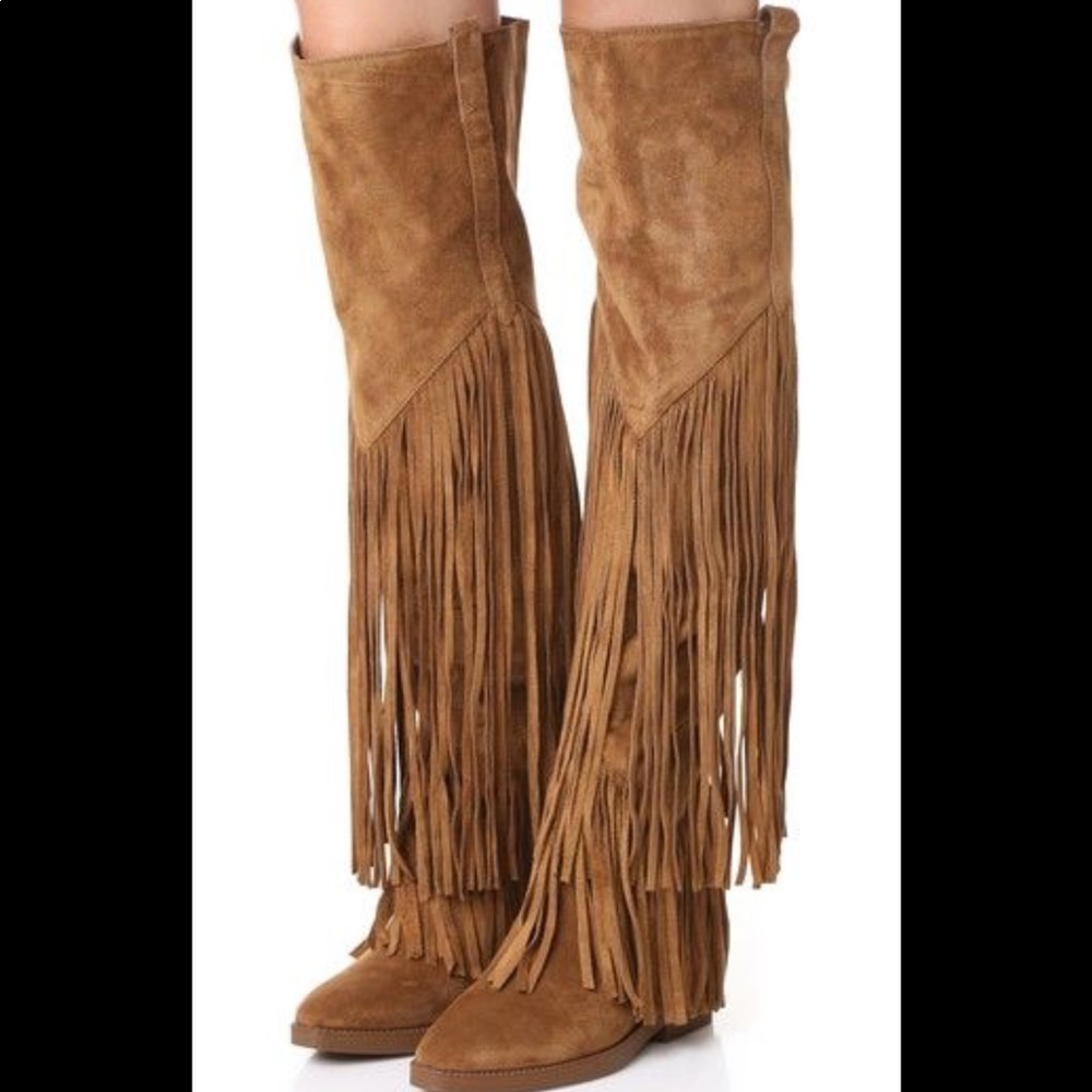 ASH Gipsy Fringe Suede Boots BNWT